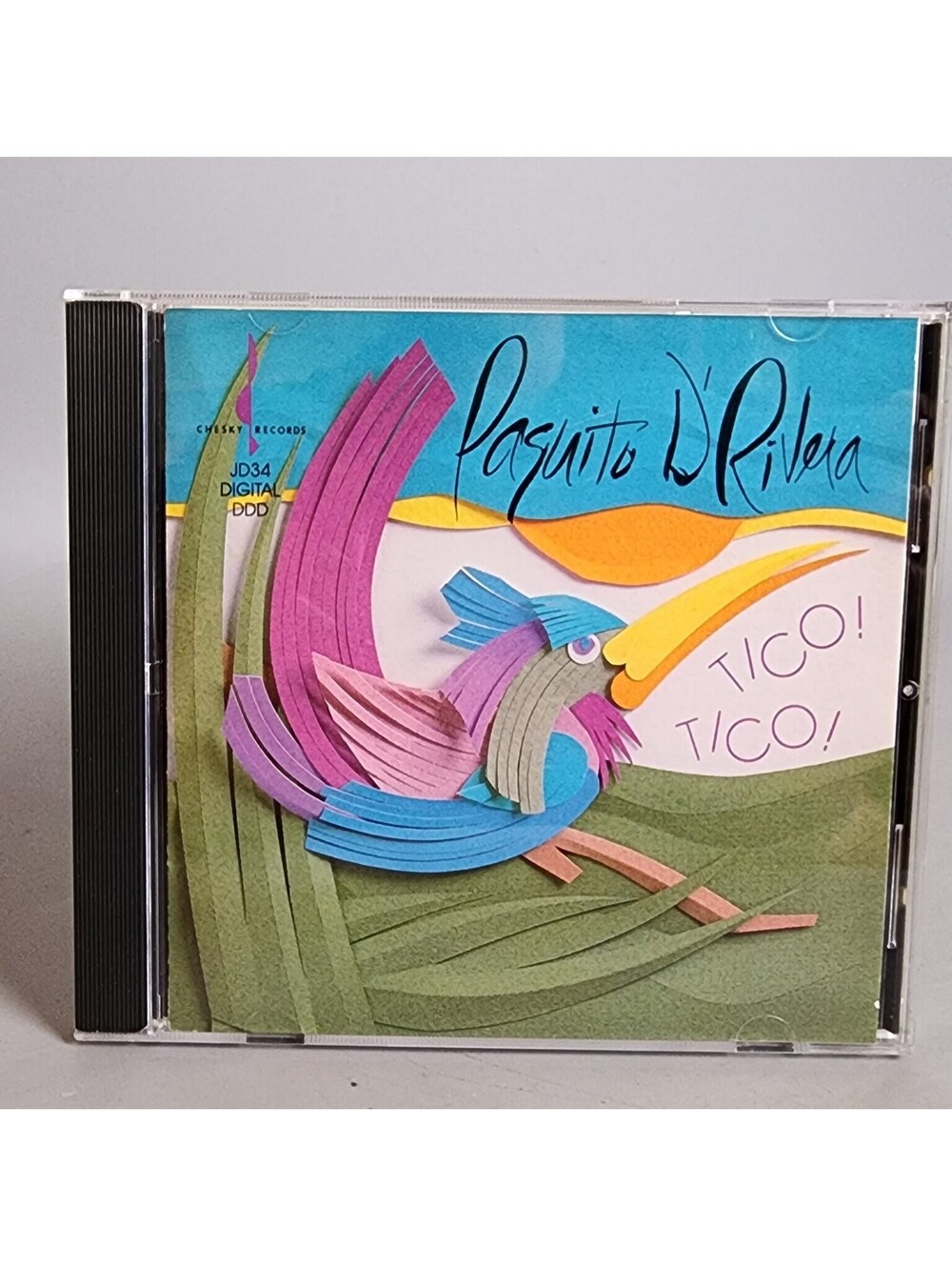 Paquito D'Rivera - Tico! Tico! CD Chesky Records Jazz Latin Digital JD34 DDD
